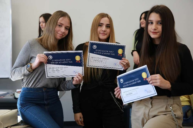 Certificate award ceremony marks the end of another GSSST Winter Academy